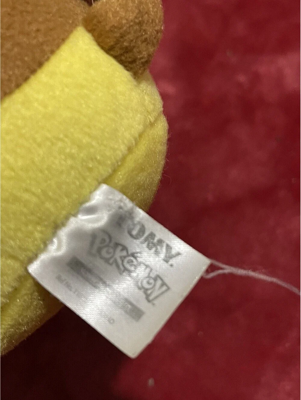 Pokemon PIKACHU Plush Stuffed Toy TOMY 2017 8